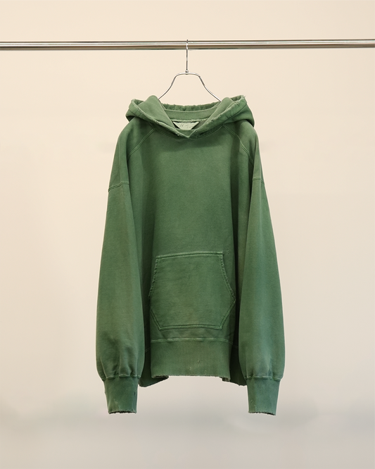 ANCELLM / Dyed Damage Hoodie