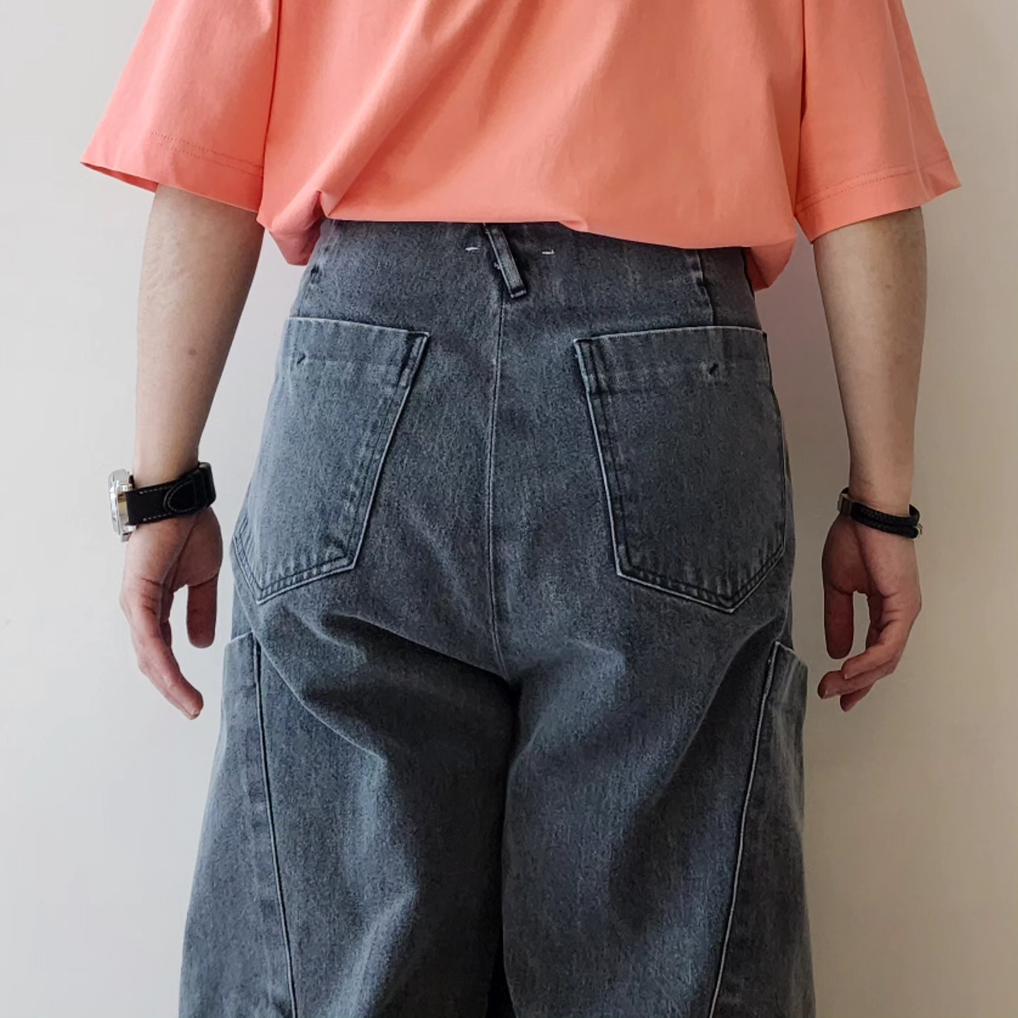 SABY / Tuck Baggy Cargo Pants