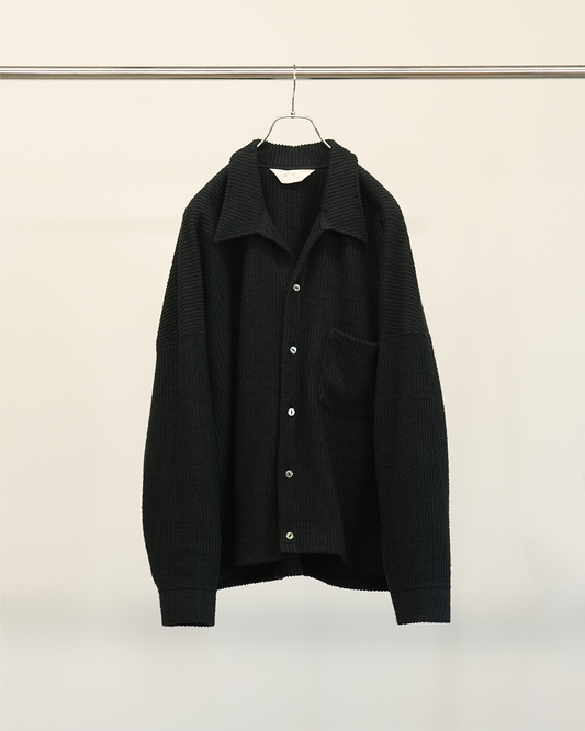 ANCELLM / Cut Stripe Shirt
