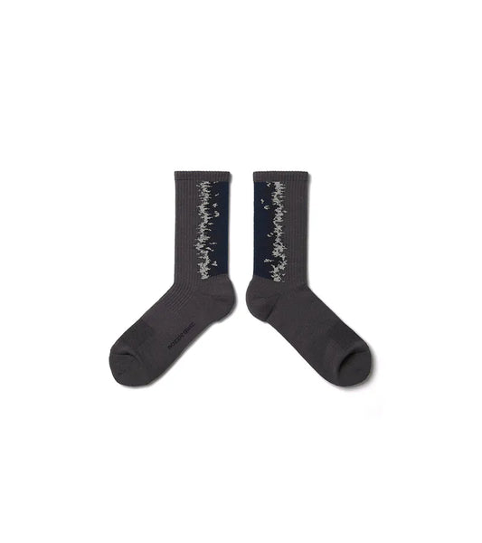 NOZZLEQUIZ / Gradient Phntm - LANDING Midcalf socks