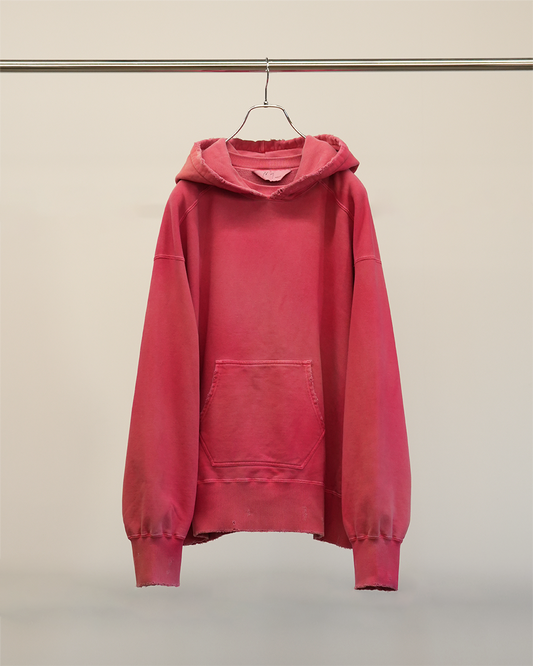 ANCELLM / Dyed Damage Hoodie