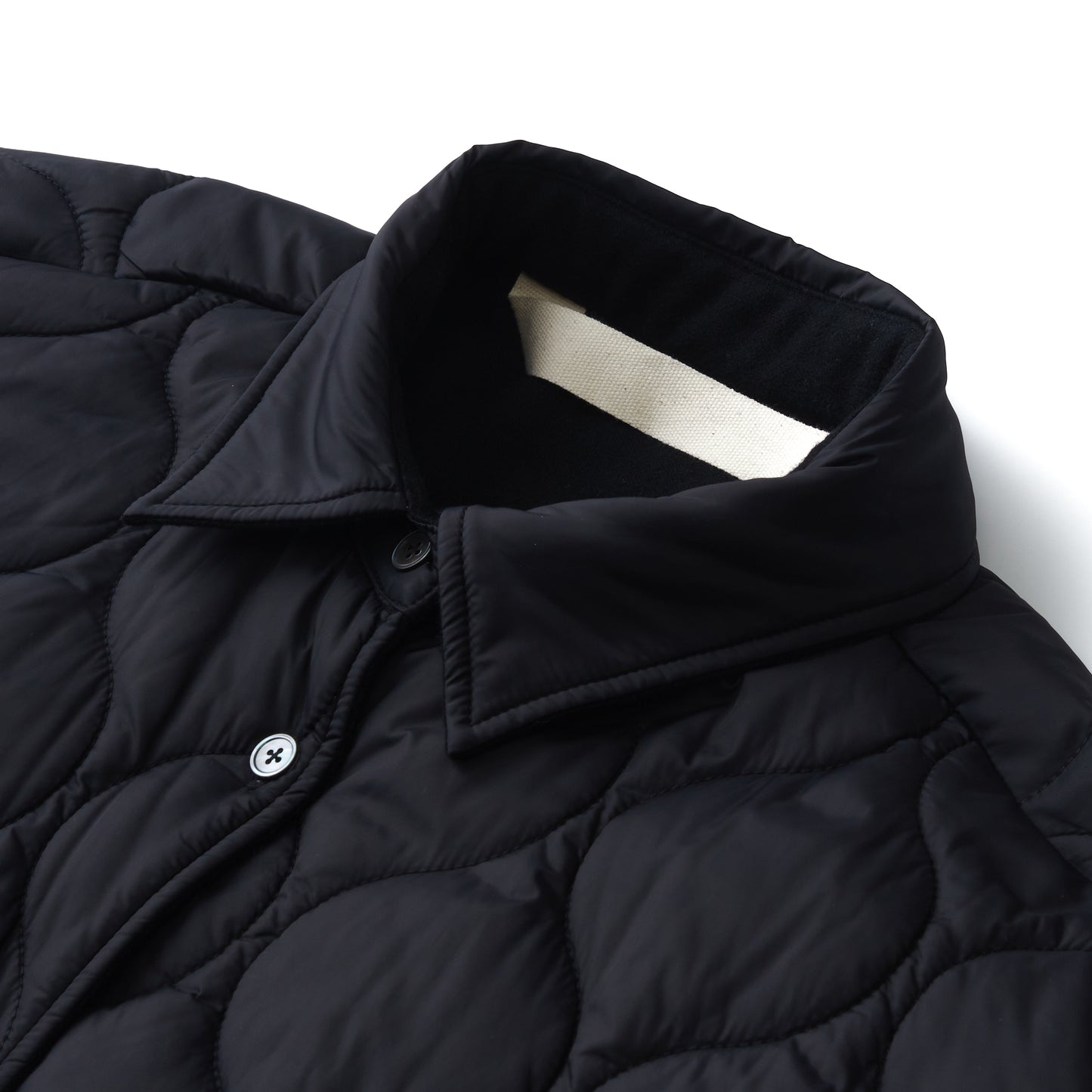 Black Merely Premium Reversible Padded Shirt