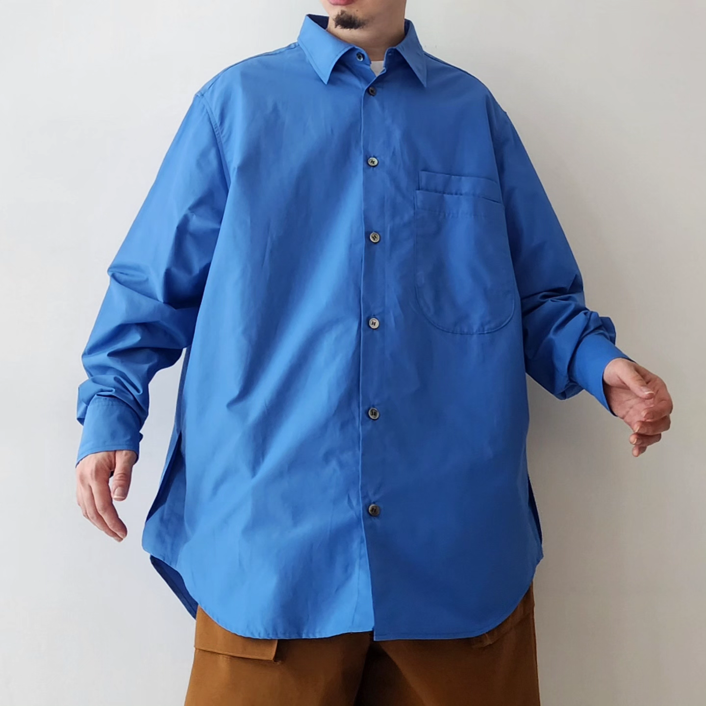 TREE AND BRANCH / Oversized Side Slit Shirket
