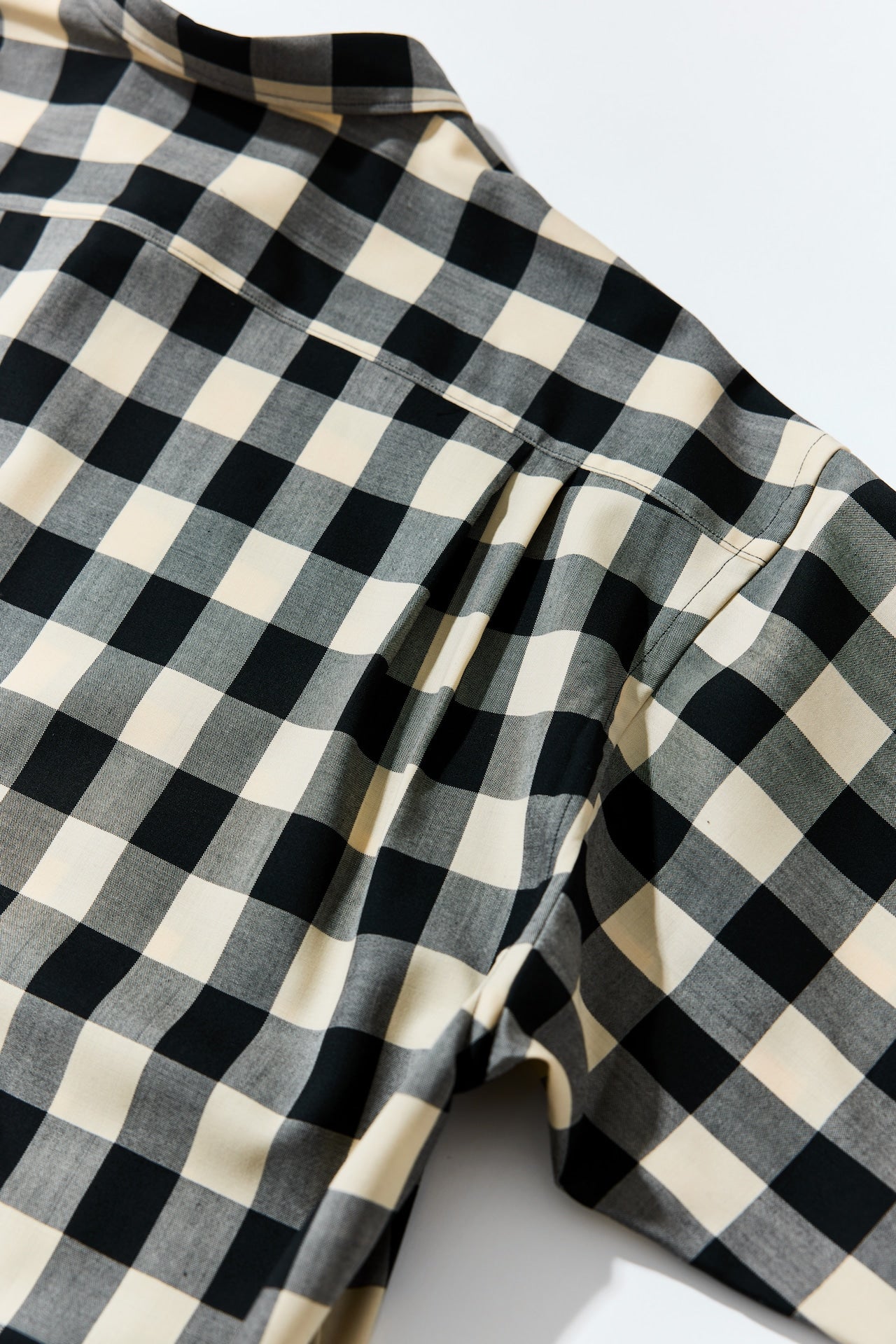 WELLDER / Check Wide Silhouette Shirts