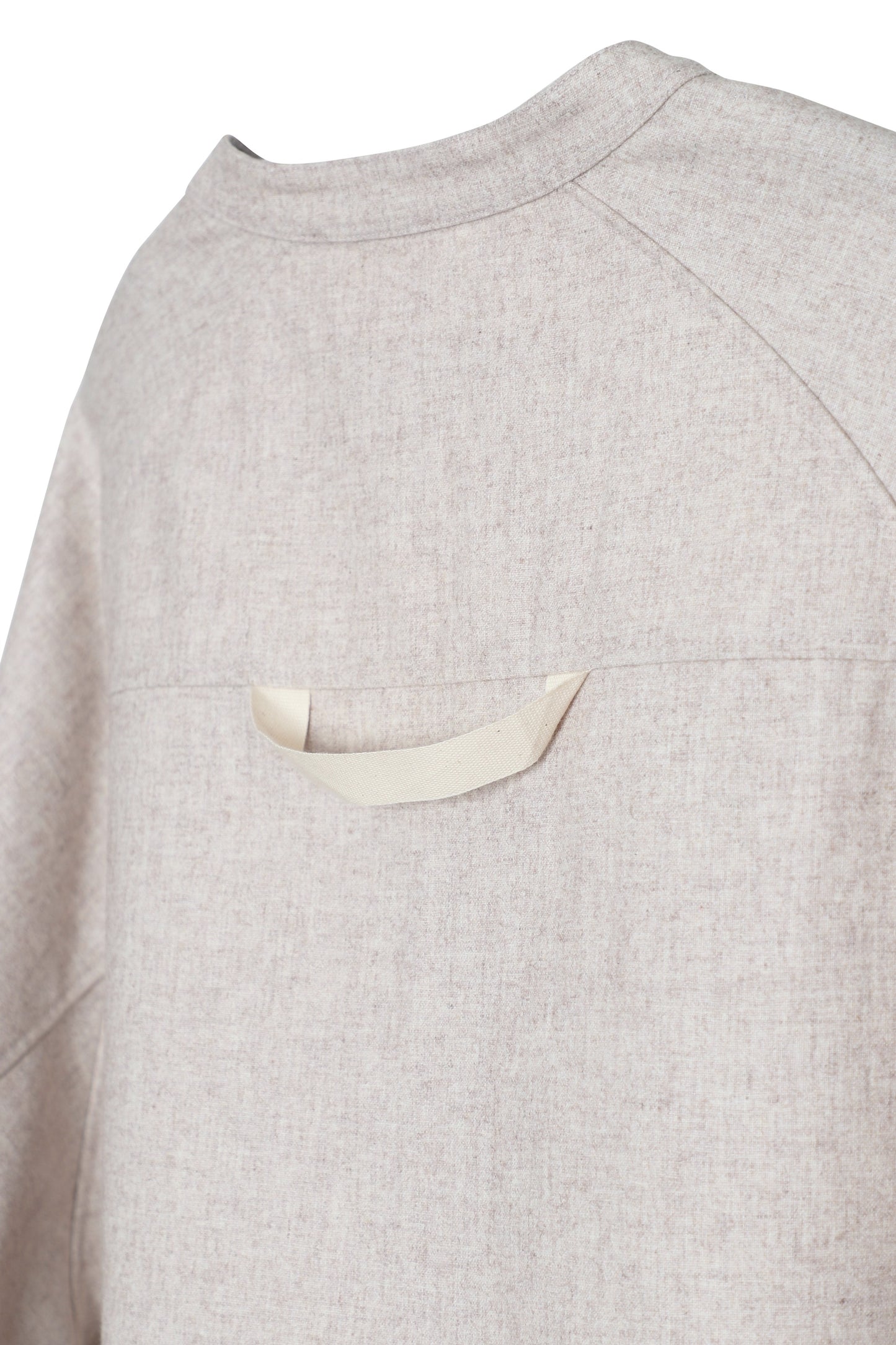Semolina Ivory Mellow Raglan Shirt