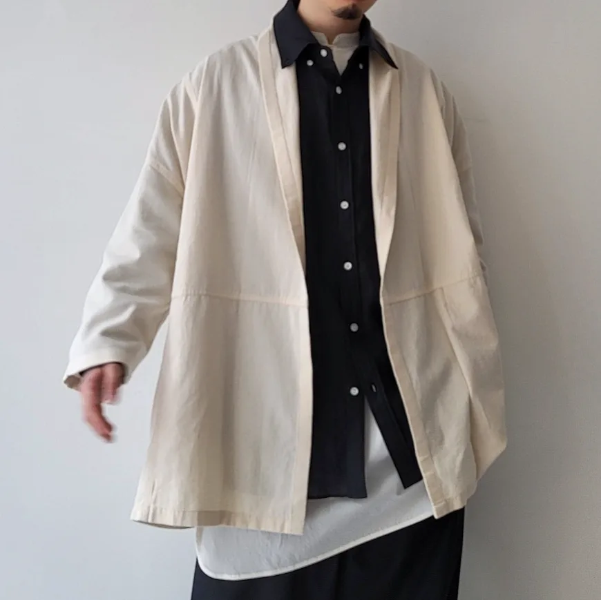 Oatmeal Hippie Noragi Cape