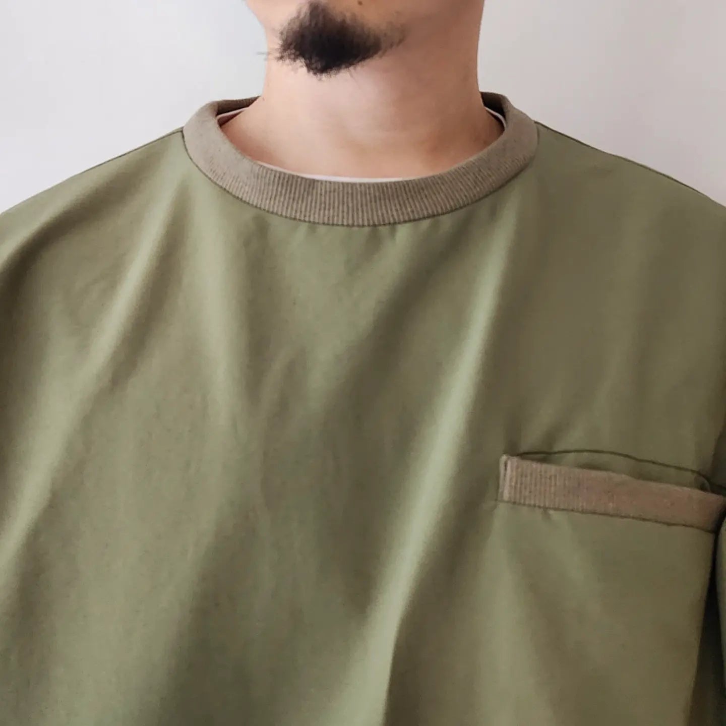 Mat Nylon Over Sweater
