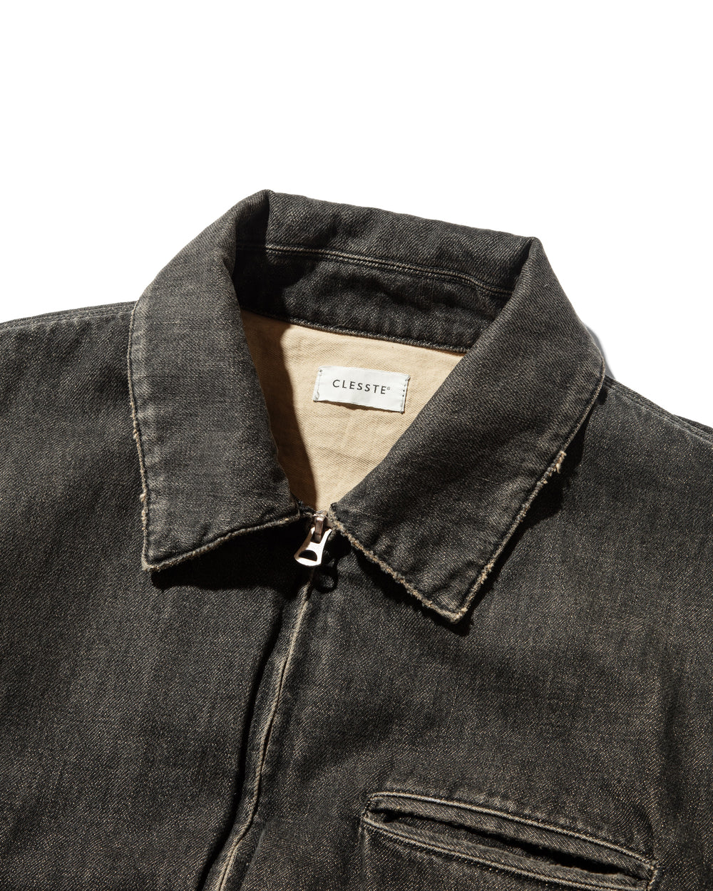 CLESSTE / Vintage Dyed Selvedge Denim Worker Jacket