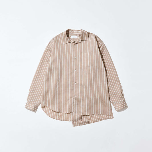 WELLDER / Asymmetry Long Sleeve Shirt