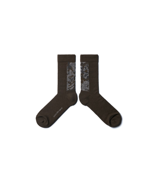 Camo Jungle- Digit No. casual cuff socks