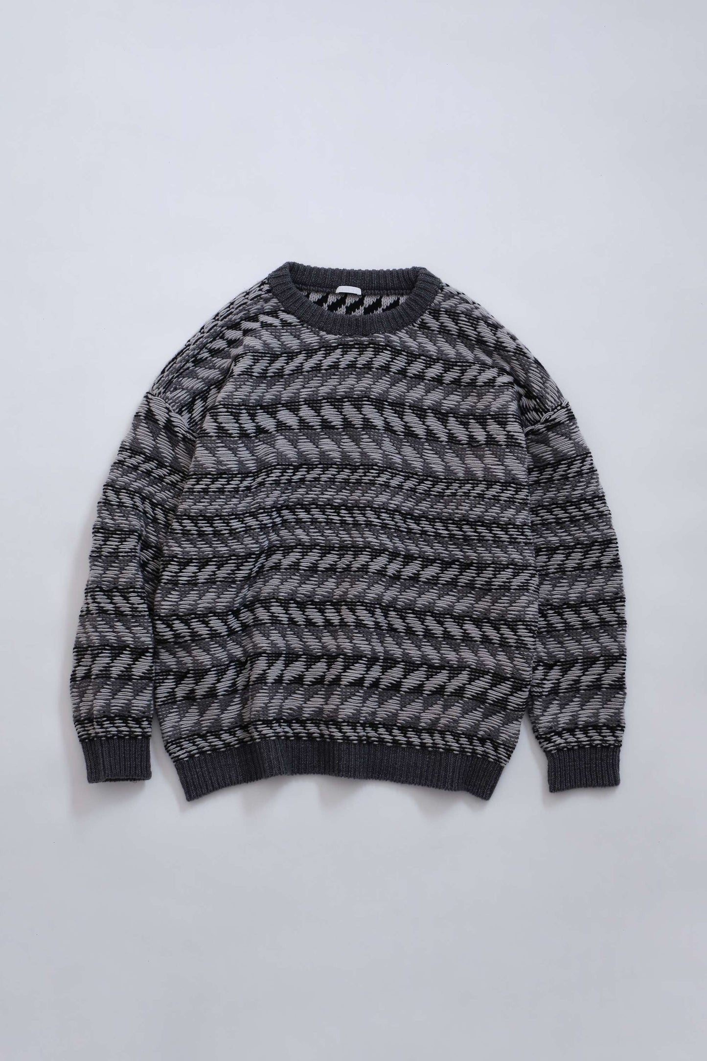 Inside out Knit Pullover