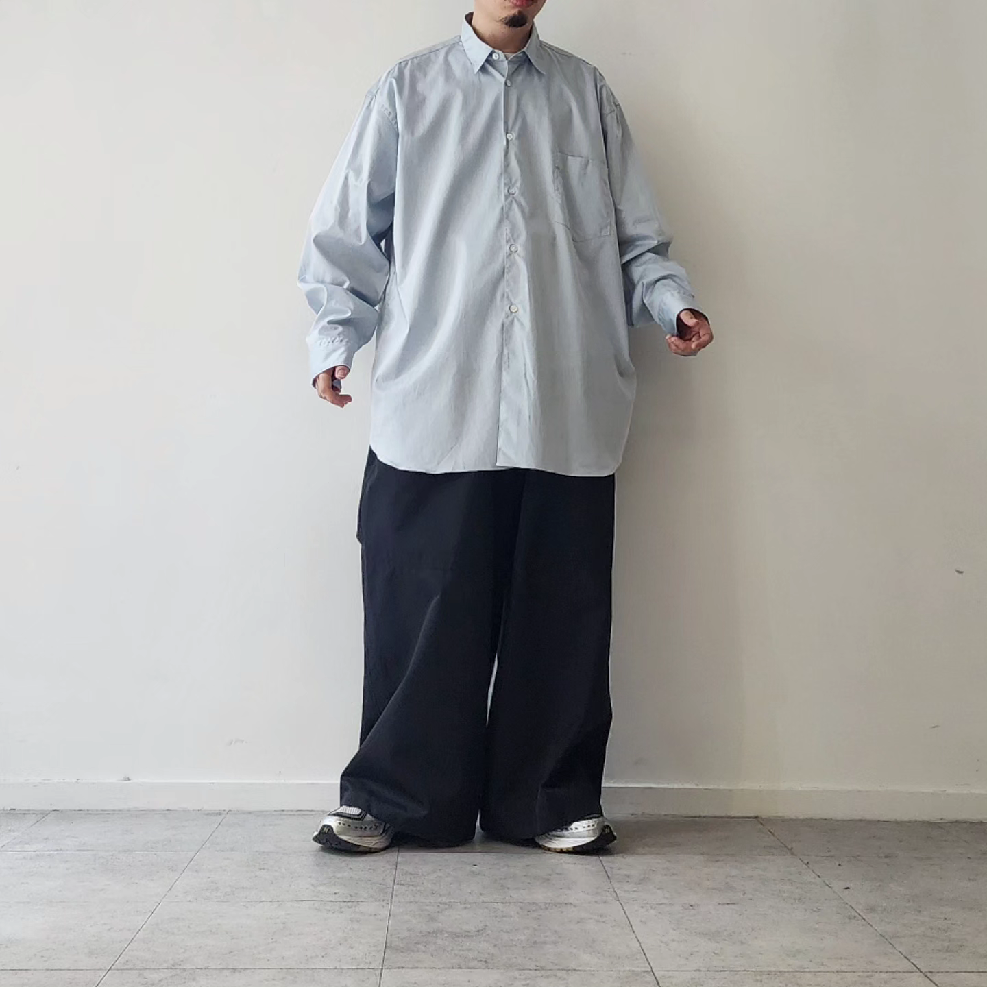 INTERIM / Hyper Big 200/2 Supima Twill Regular Collar Shirt