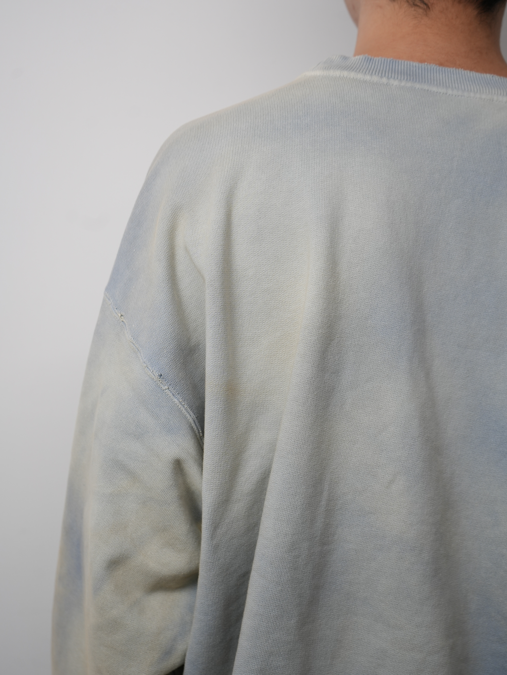 ANCELLM / Unevenness Sweat Shirt