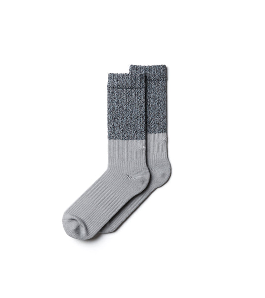 Hybrid Grey - Melange Parallel Socks