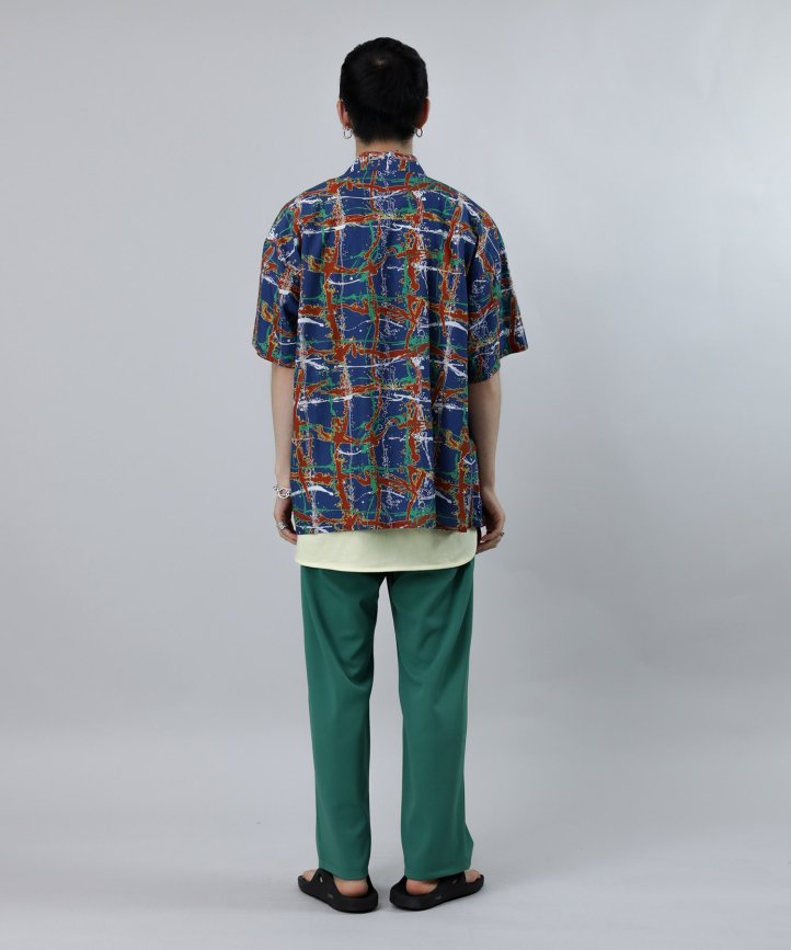 PAINT TARTAN H/S SH_BLU
