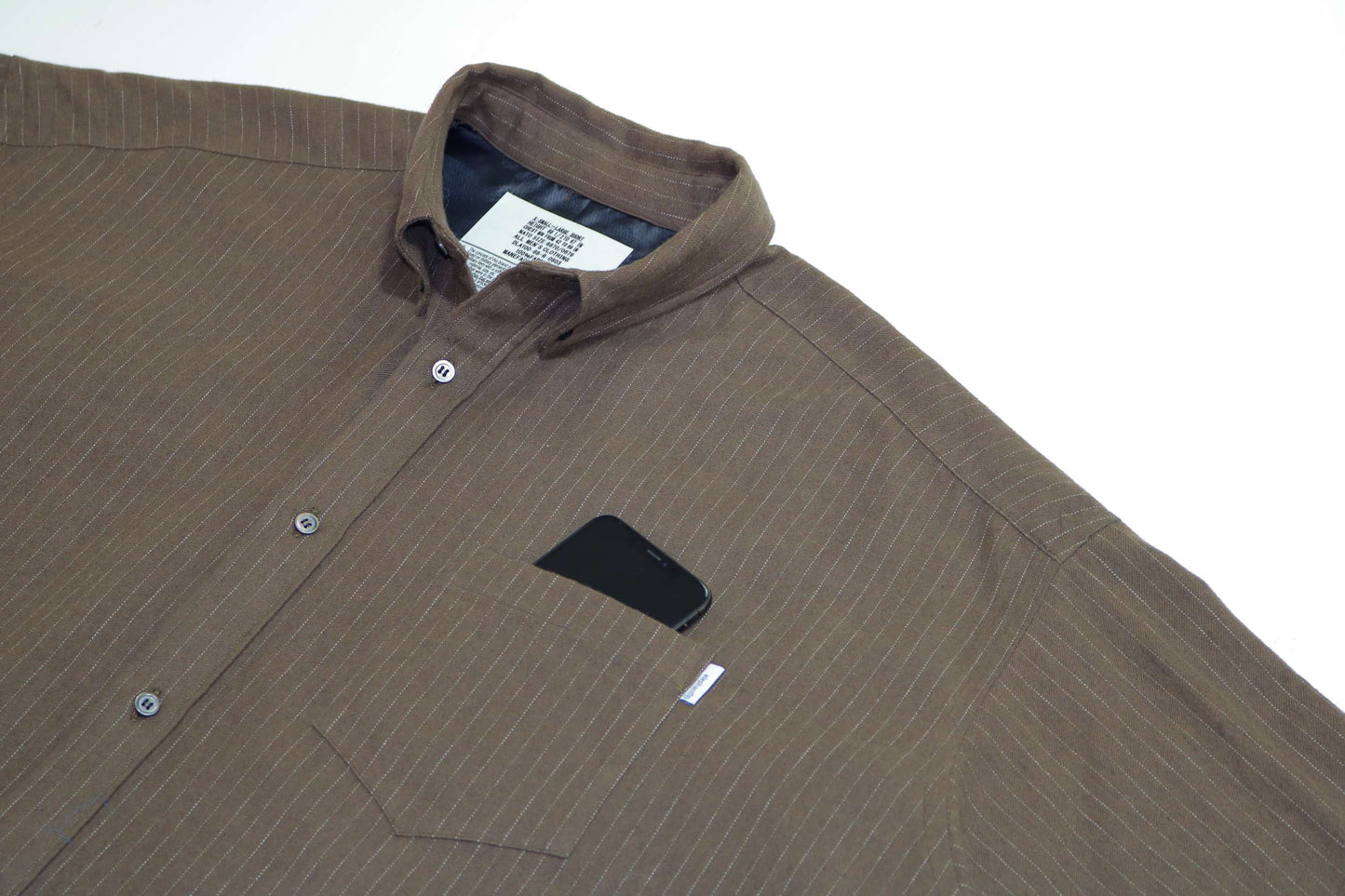 ELEPHANT TRIBAL FABRICS / Gather Stripe BD Shirt