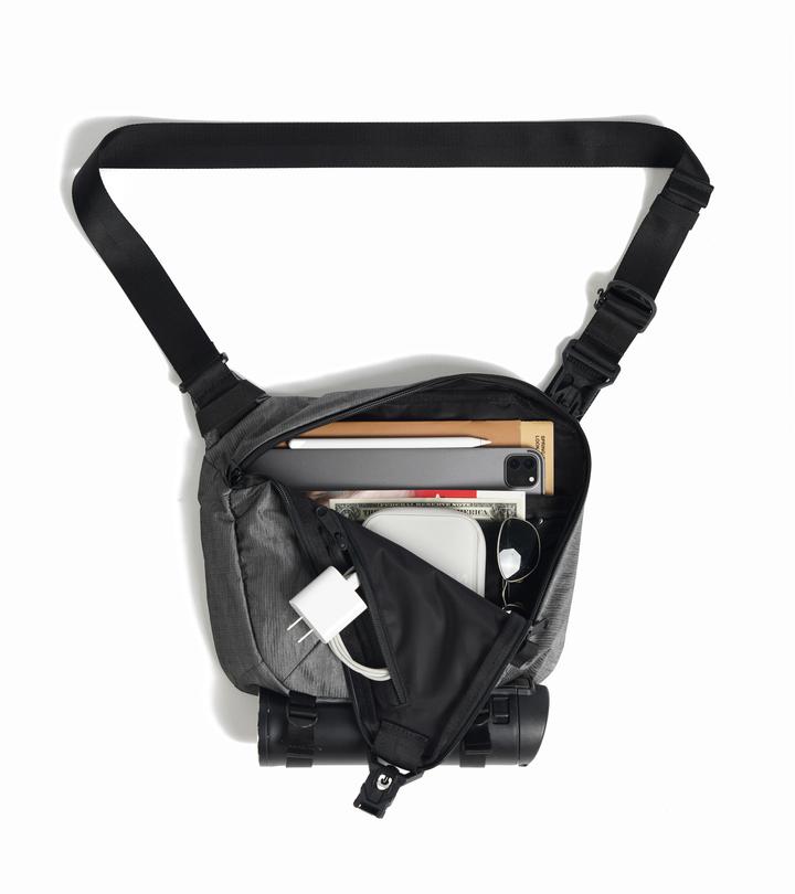 WB-M｜ Ecoya® Crossbody Bag Grey