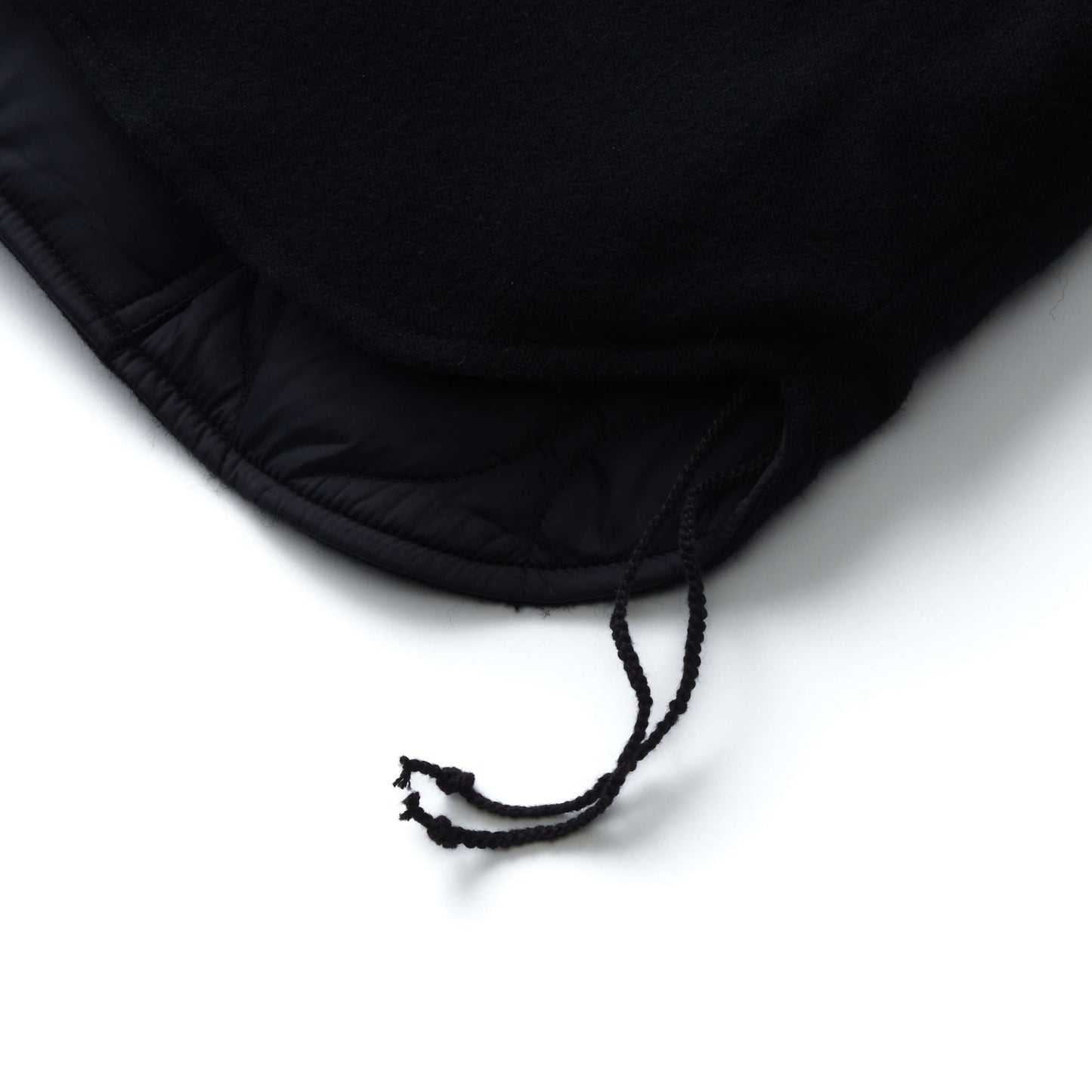 Black Merely Premium Reversible Padded Shirt