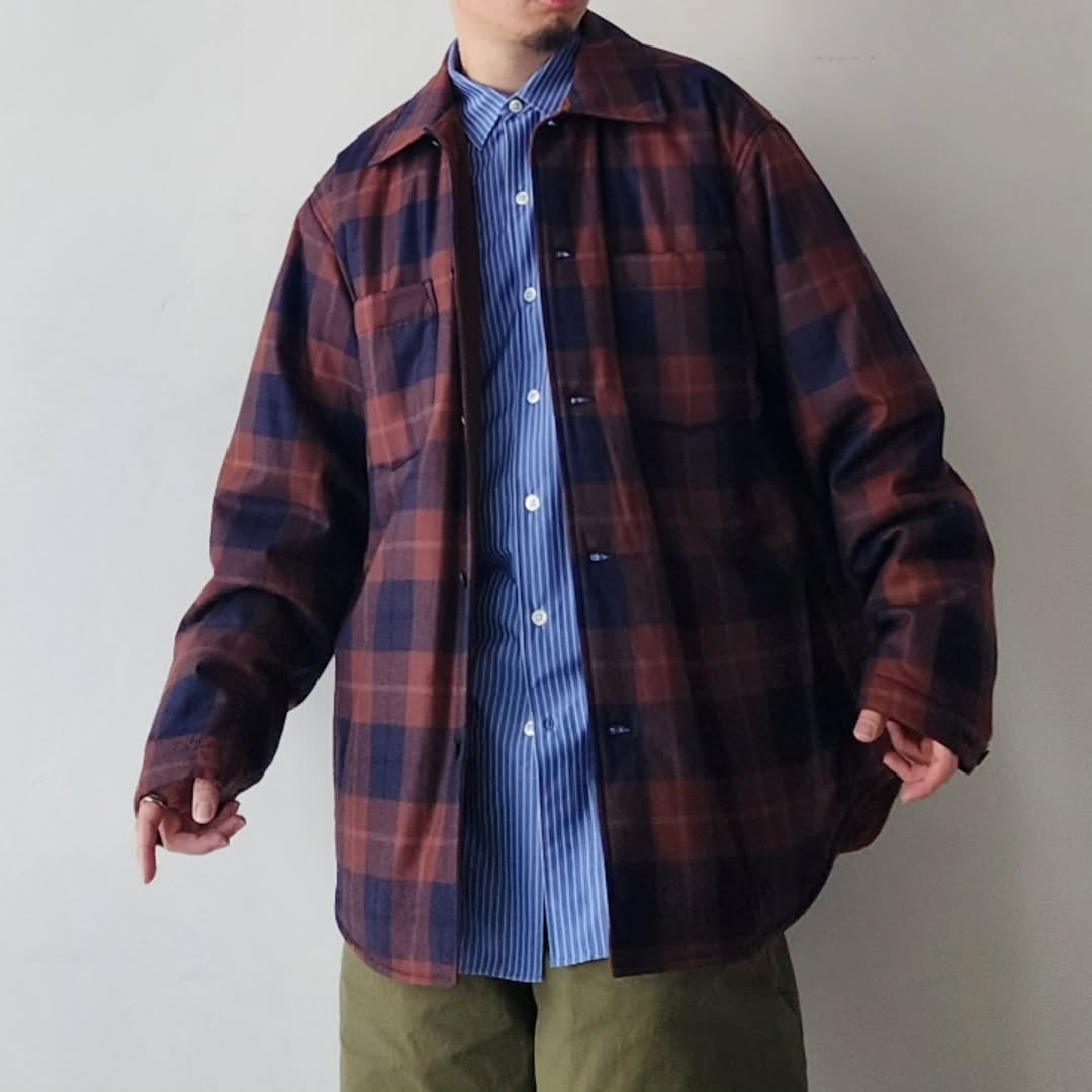 WELLDER / Wide Silhouette Shirts Jacket