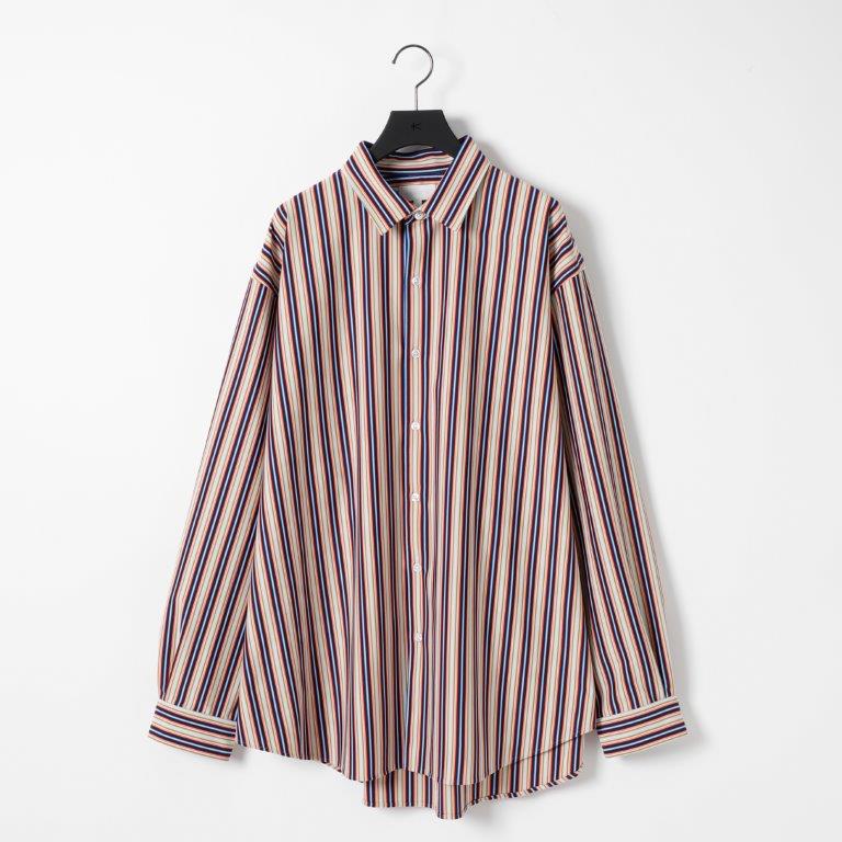 KANEMASA PHIL / 46G Atmosphere Stripe L/S Shirt