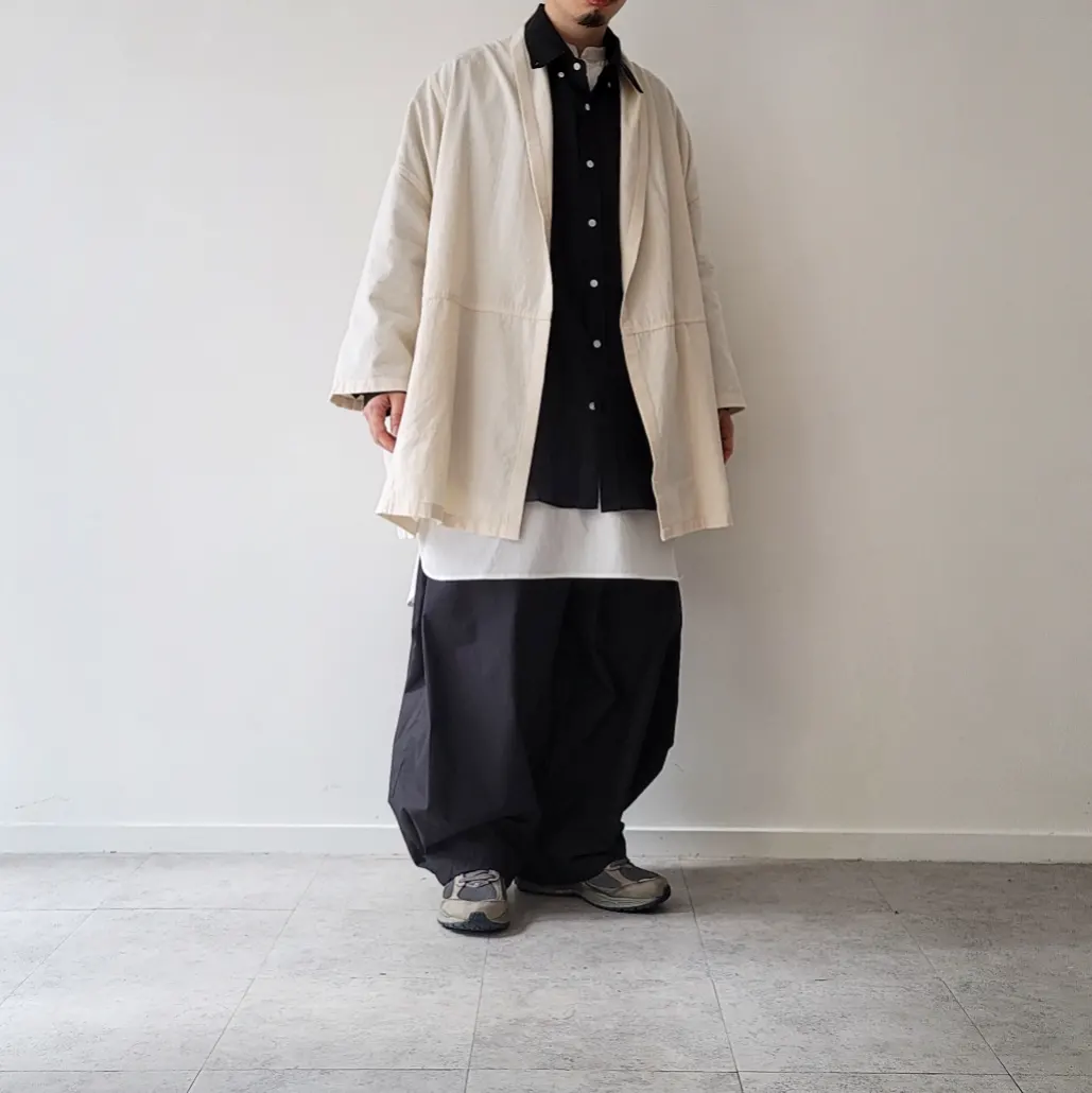 Oatmeal Hippie Noragi Cape