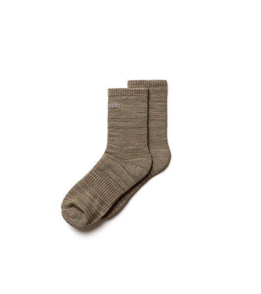 NOZZLEQUIZ / Khaki - Essential casual socks