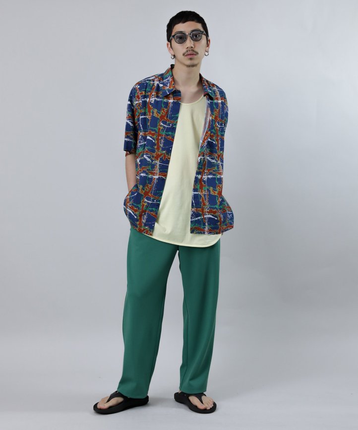 PAINT TARTAN H/S SH_BLU