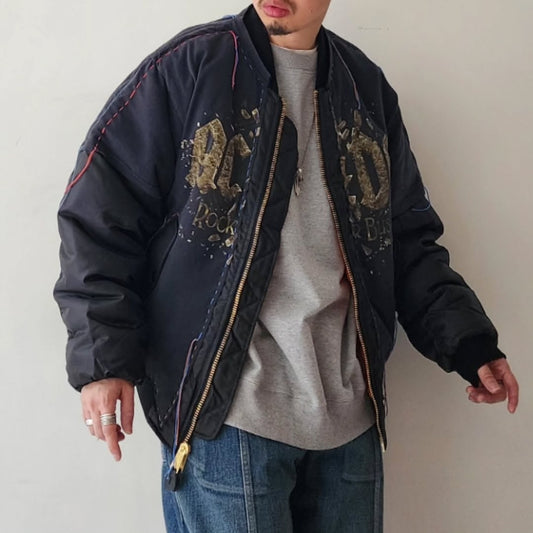 DISCOVERED / Band Tee Layered MA-1