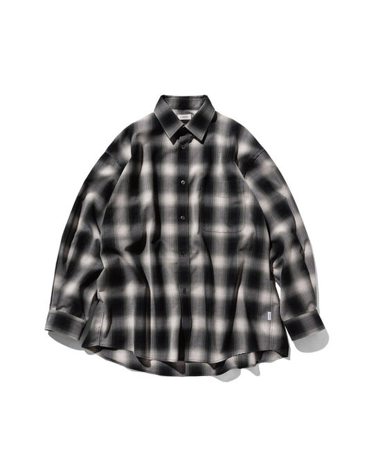CLESSTE / Ombre Check Classic City L/S Shirt