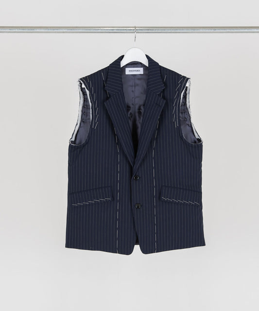 DISCOVERED / Tacking Padded Jacket Vest