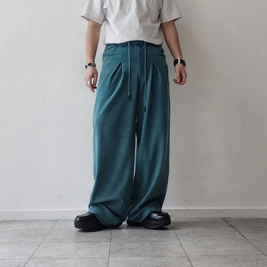 SABY / Pique Tuck Easy Pants - Stone Wash -