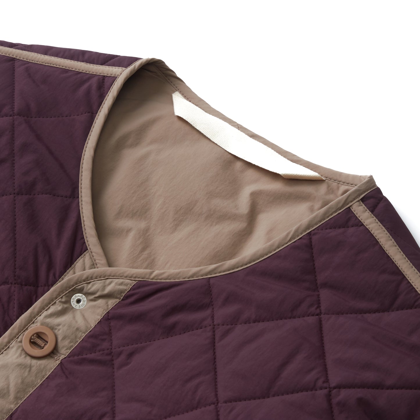 Maroon Merely Dual Mode Quilted Jumper