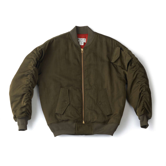 Dark Olive Merely MA-1 Jumper