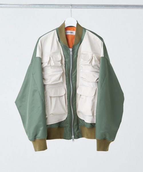 DISCOVERED / Multi Pocket Over MA-1