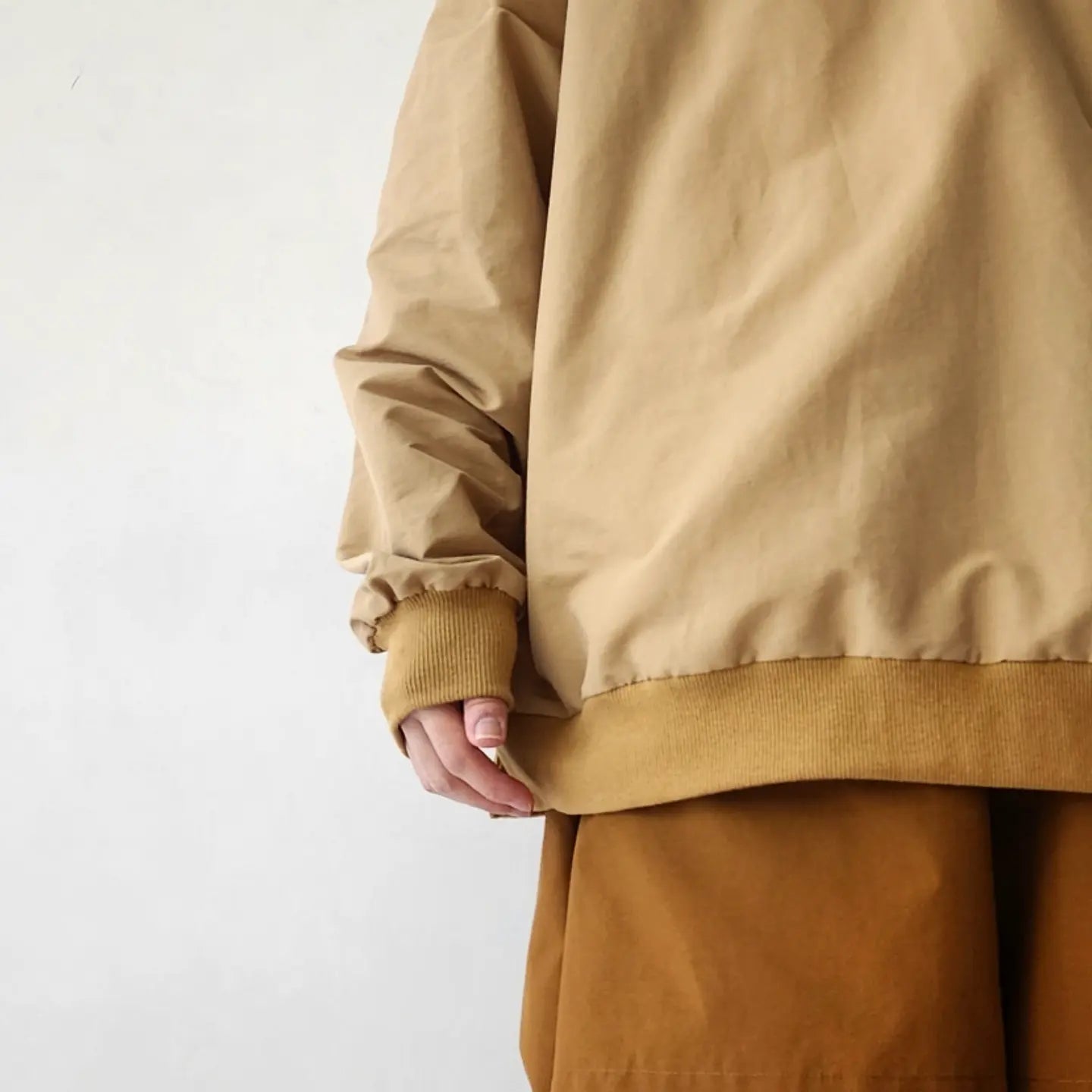 Mat Nylon Over Sweater