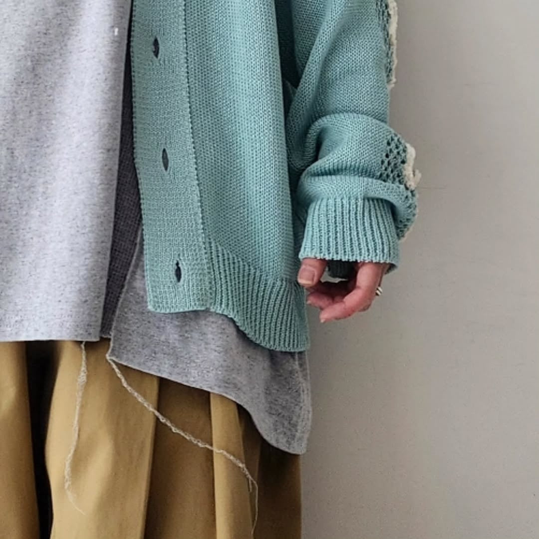 DISCOVERED / Skelton Mesh Knit