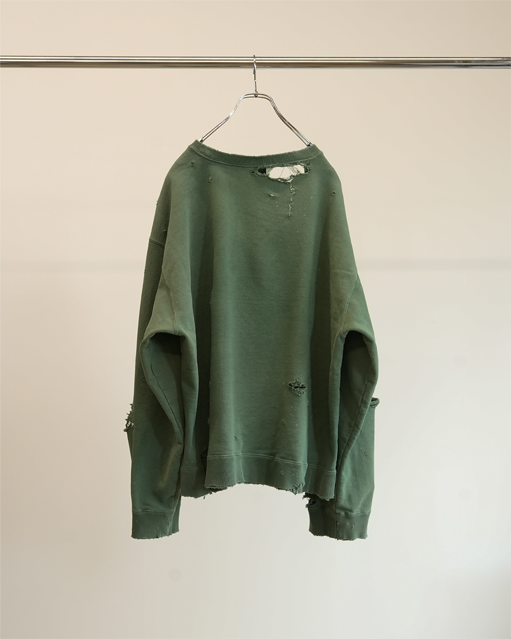 ANCELLM / Hard Crash Sweat Shirt