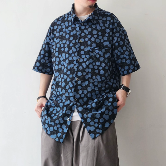 Pattern Oversized SS Shirt