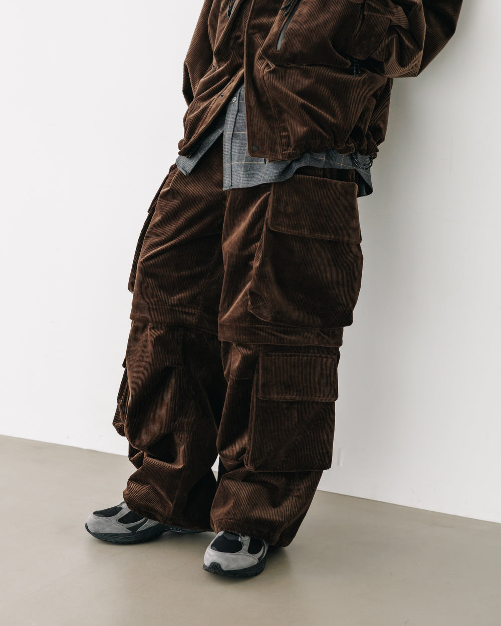 CLESSTE / Wool Corduroy 2 Way City Military Pants