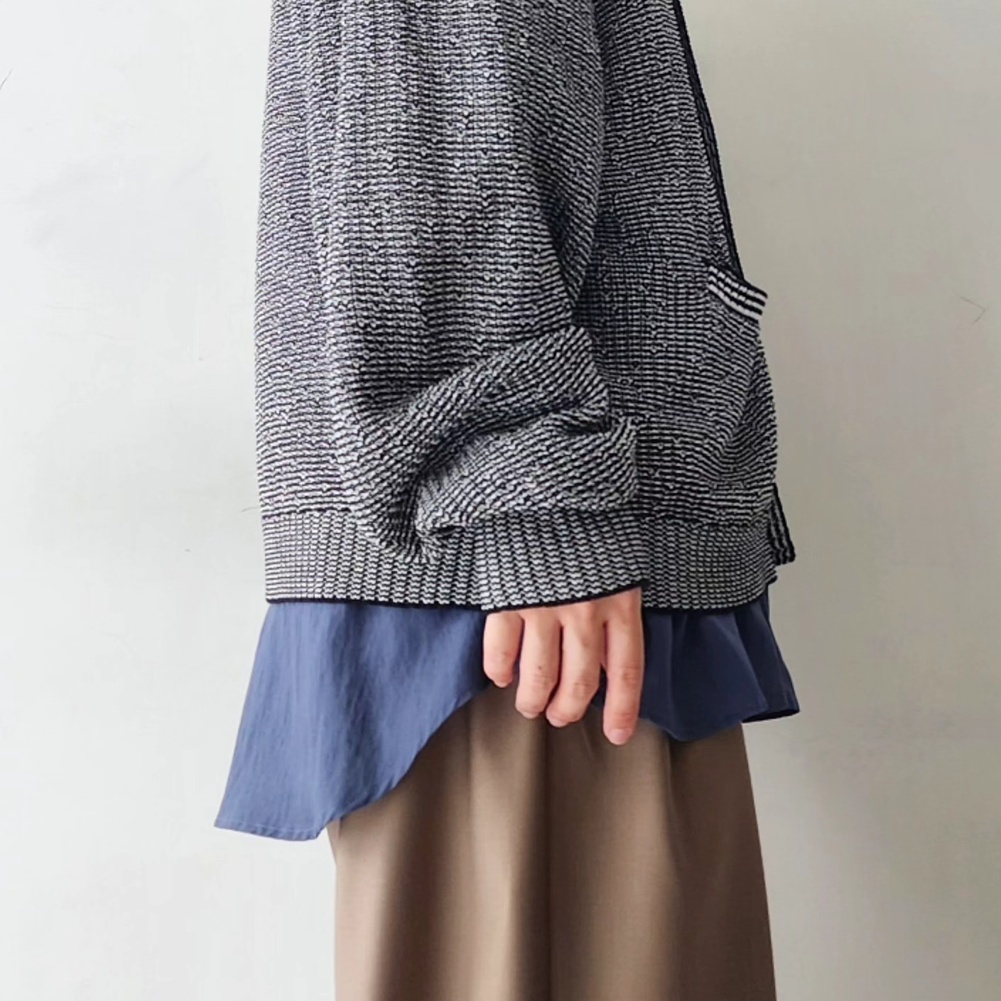 SABY / Knit Paper Cardigan