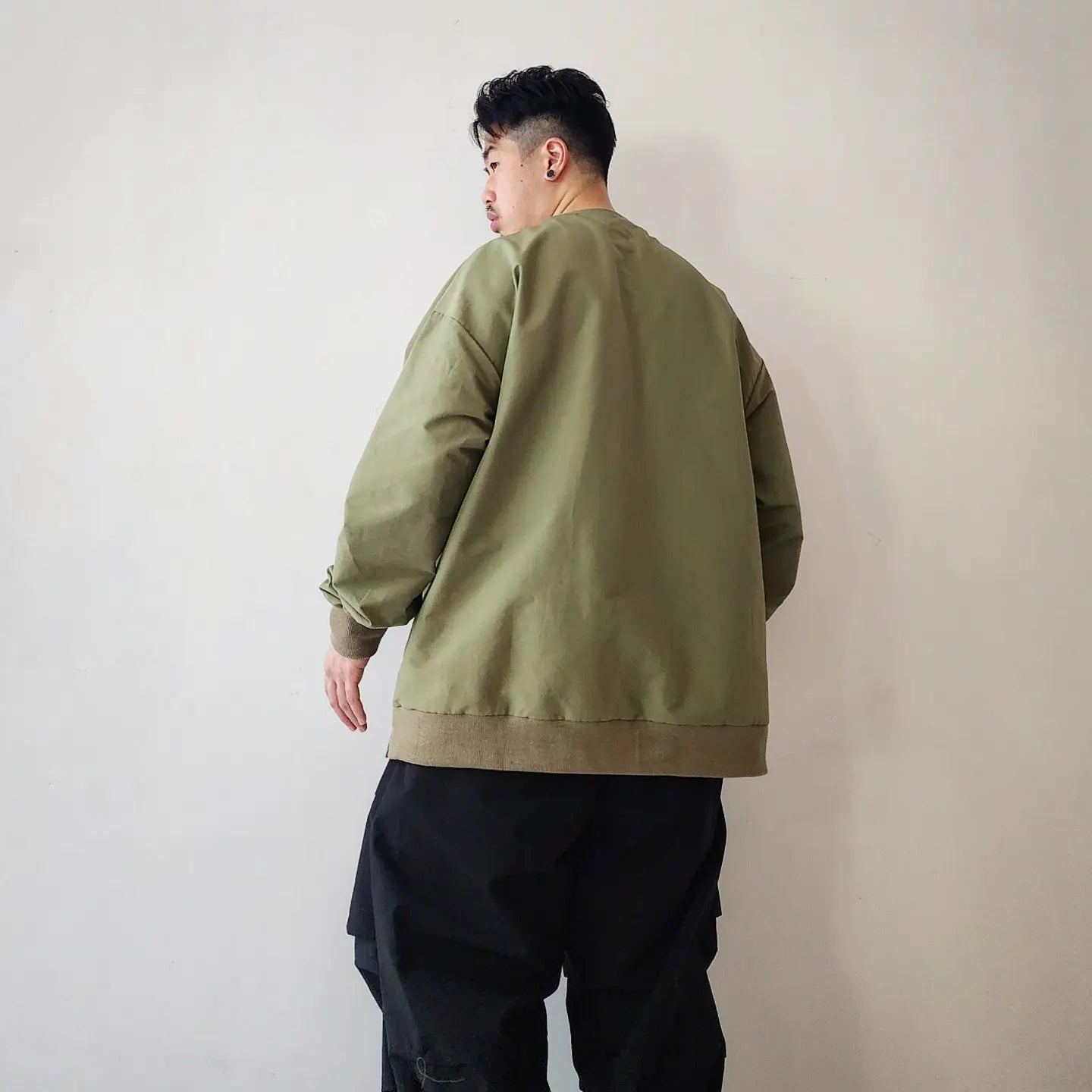 Mat Nylon Over Sweater