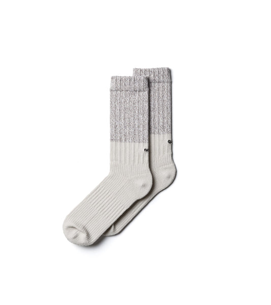 Hybrid Beige - Melange Parallel Socks