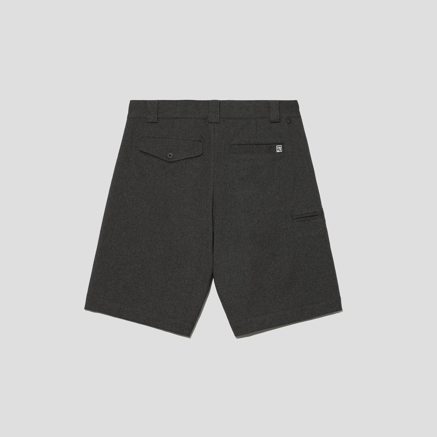 MERELY MADE / Melange Charcoal Merely Premium Safari Wide Shorts