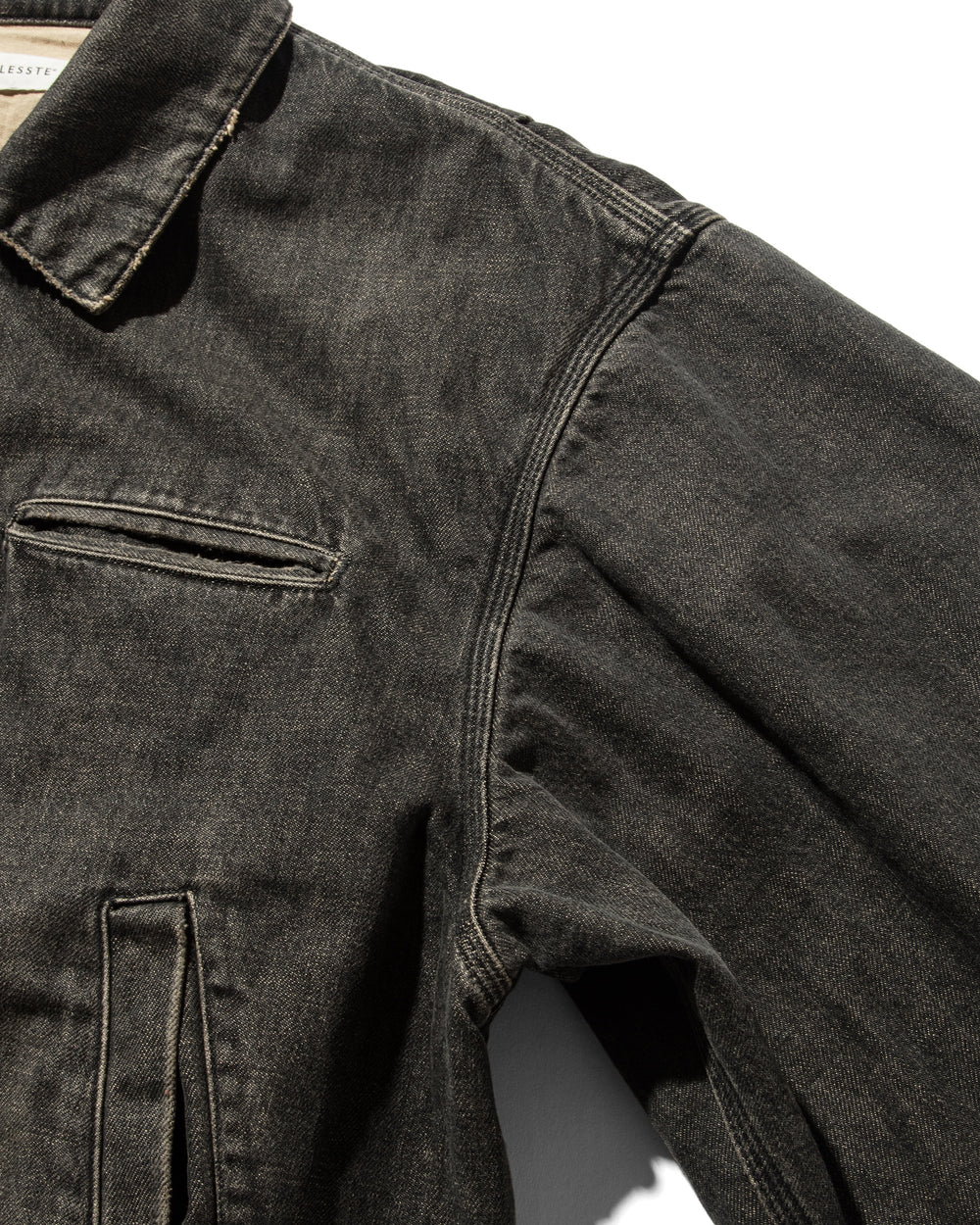 CLESSTE / Vintage Dyed Selvedge Denim Worker Jacket