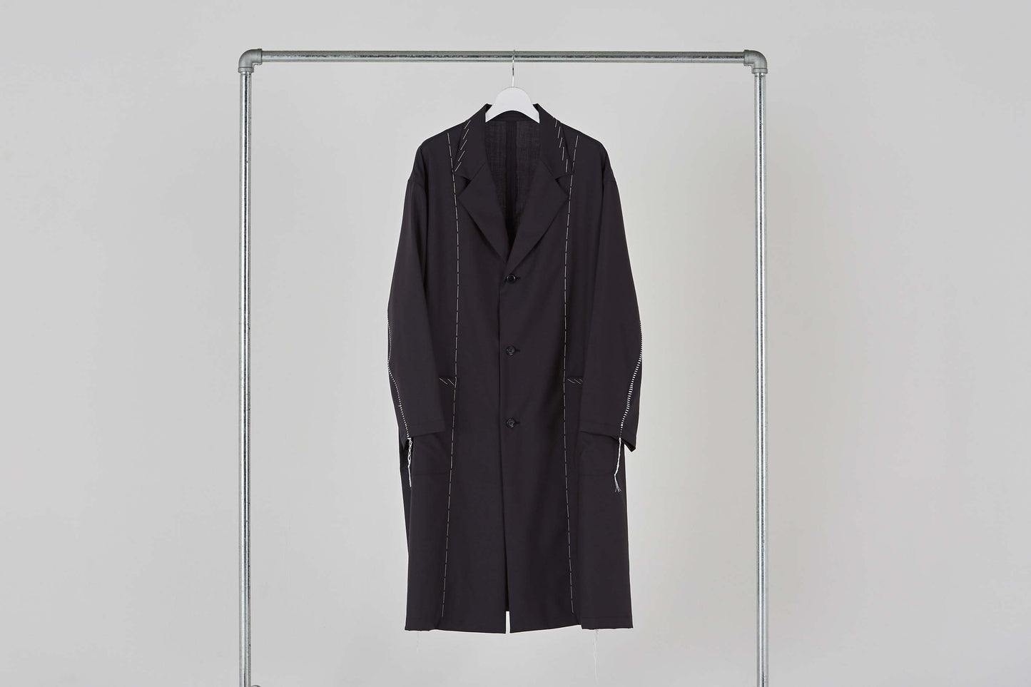 Tacking Design Jacket Coat