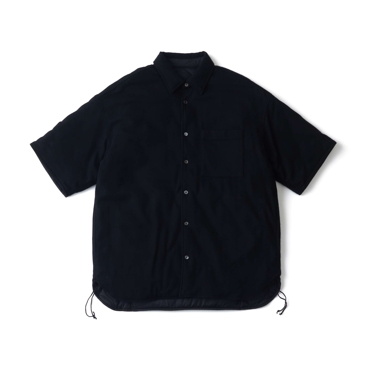 Black Merely Premium Reversible Padded Shirt
