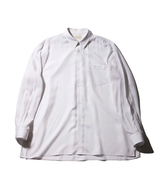 FACTOTUM / Lyocell Square Hem Shirt