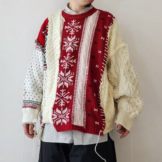 Nordic Collage Sweater