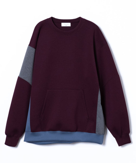 TAUPE / Flower Head Sweat Shirt