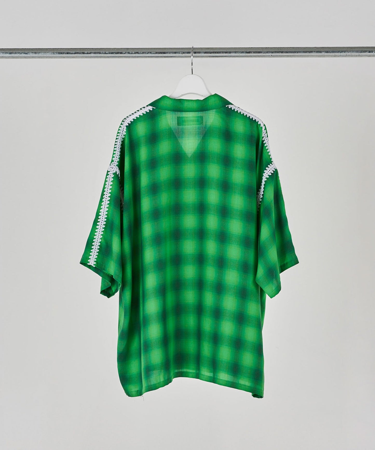 DISCOVERED / Ombre Wide Open Collar Shirts